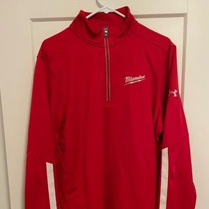 Milwaukee Under Armour Quarter Zip Pullover - Large